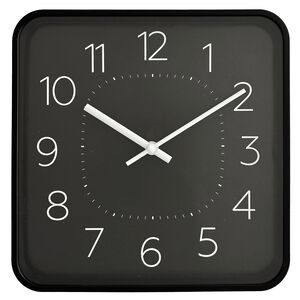 Lara Black Clock 27cm 