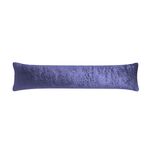 VELVET CRUSH NAVY 22x90 Draught Excluder