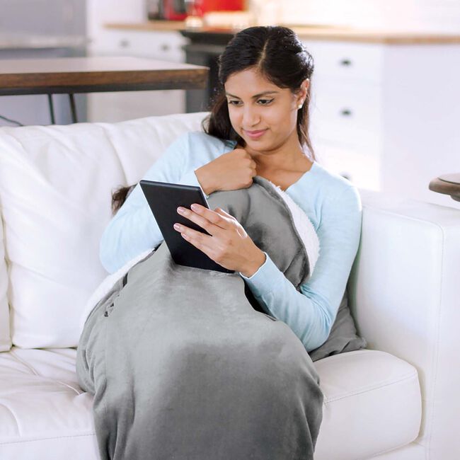 JML Calming Heated Massage Cocoon Wrap