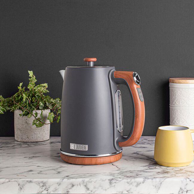 Haden Dorchester 1.7L Rapid Boil Grey Kettle