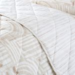 Olivia Linear Bedspread 200cm x 220cm - Natural