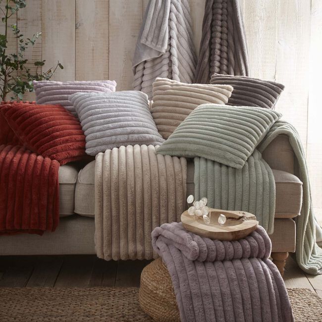 MORRITZ MAUVE 130x180CM Throw