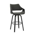 Beckett Bar Stool - Dark Grey