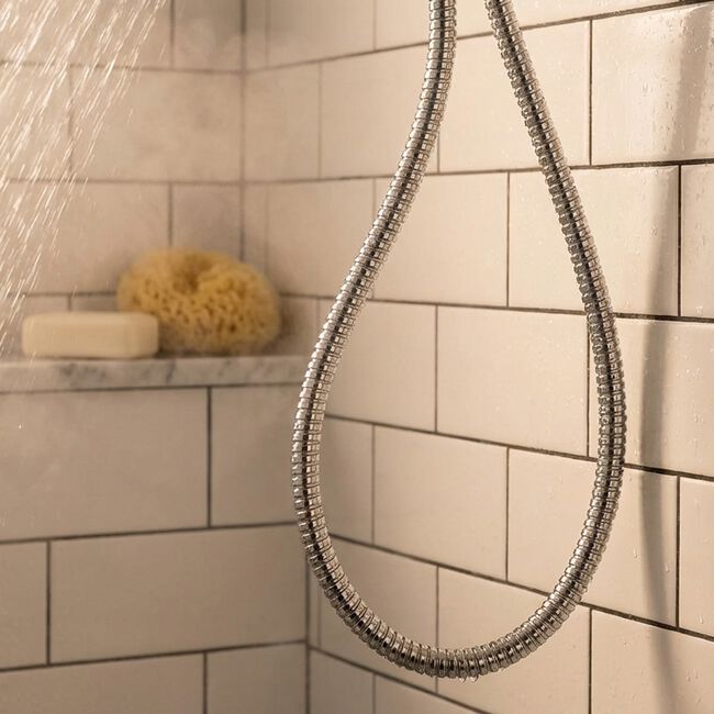 De Vielle 1.5m Chrome Shower Hose