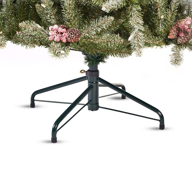 National Tree Snowy Dunhill Fir 7ft Christmas Tree