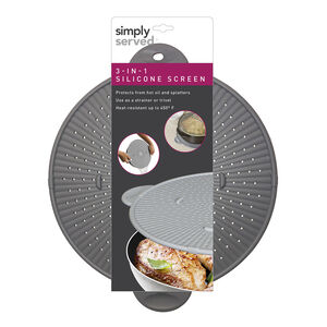 3-in-1 Silicone Splatter Guard