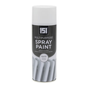 Gloss White Spray Paint 400ml