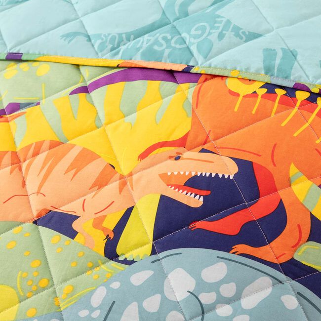 Dino Days Bedspread 200cm x 220cm