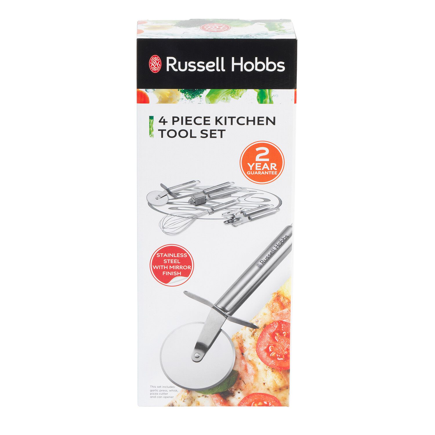 Russell Hobbs 4 Piece Kitchen Utensils Tools Set Home Store + More