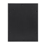 5x7" REINE BLACK Wood Bevelled Frame