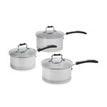 TuffSteel Omega 3 Piece Cookware Set
