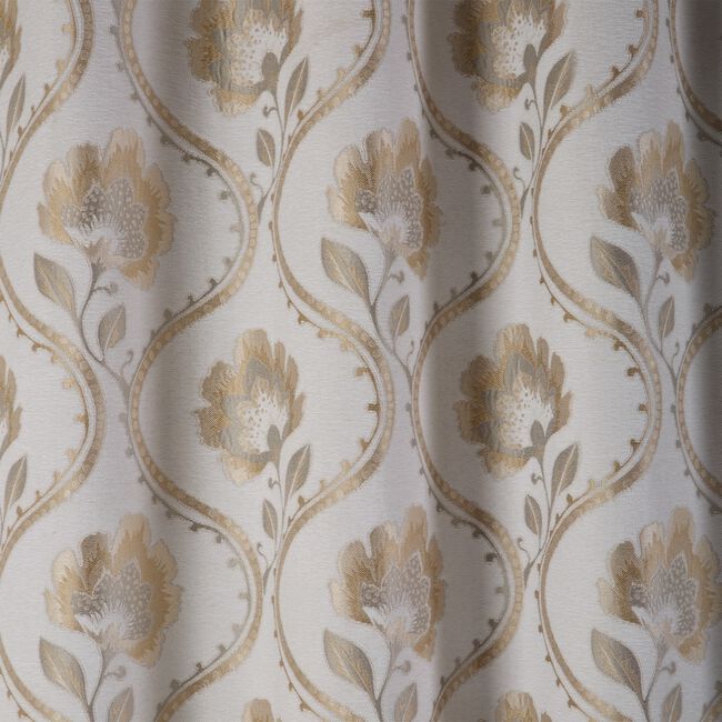 Camille Cream 66x54 Curtain