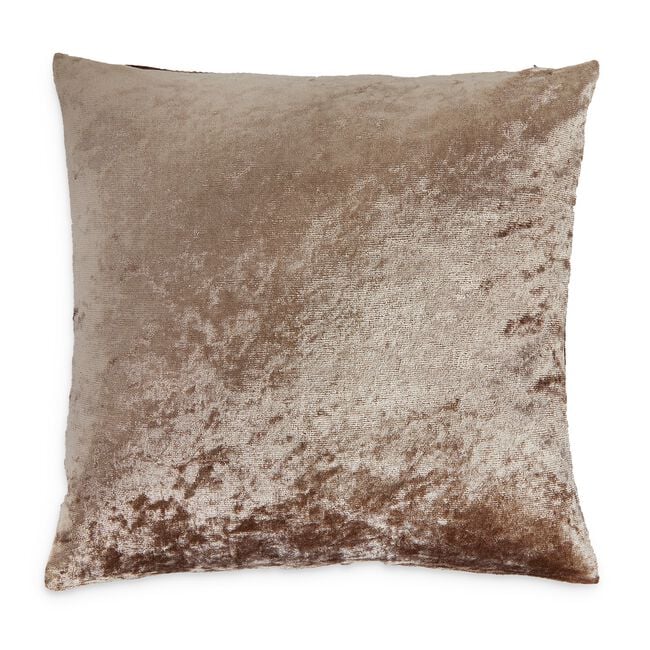 Velvet Crush Cushion Cover 2 Pack 45x45cm - Gold