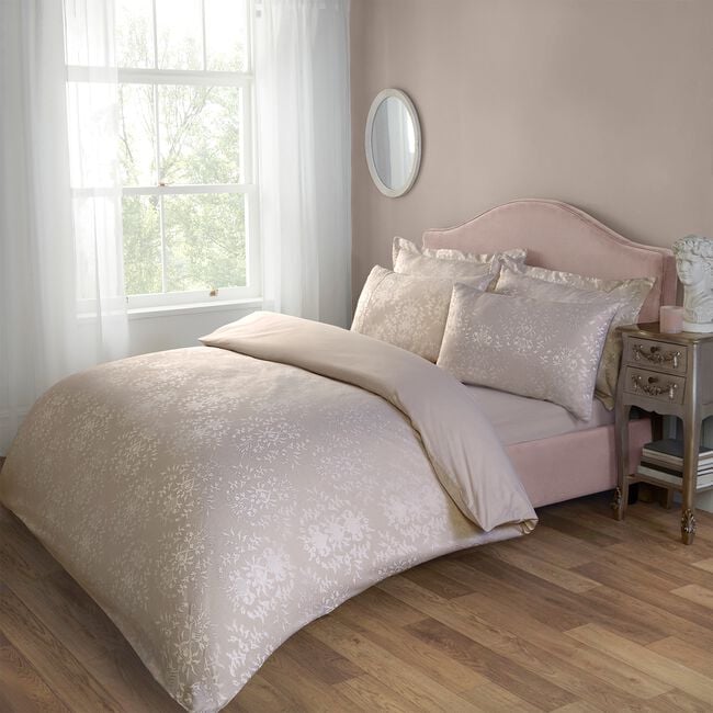 SINGLE DUVET COVER Anglesey Jacquard Champagne &nbsp;&nbsp;&nbsp;&nbsp;&nbsp;&nbsp;&nbsp;&nbsp;&nbsp;&nbsp;&nbsp;&nbsp;&nbsp;&nbsp; 