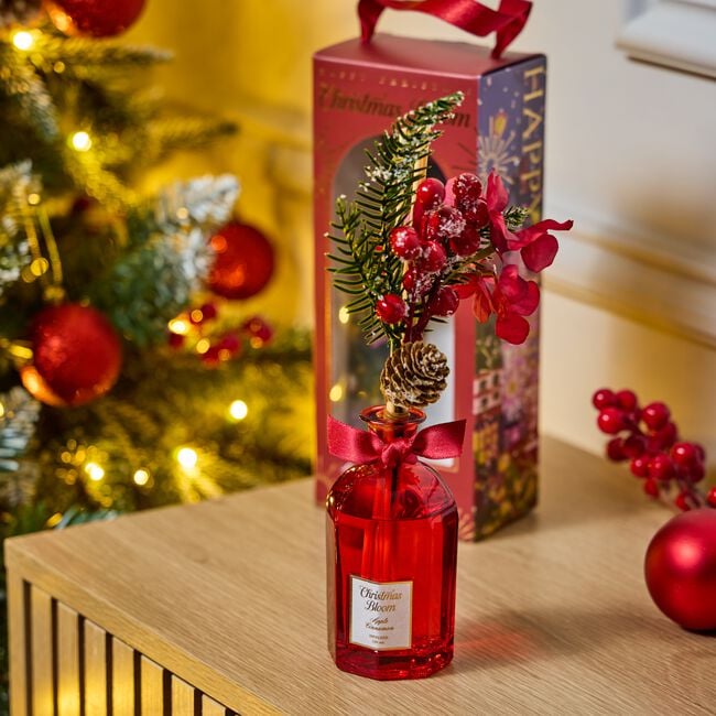 Christmas Bloom Apple Cinnamon 120ml Reed Diffuser
