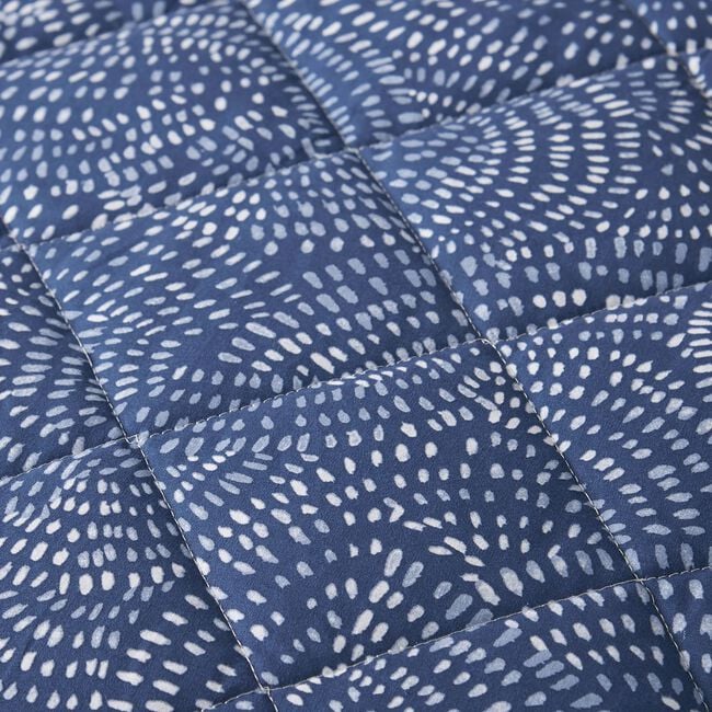 Adler Bedspread 200cm x 220cm - Navy 