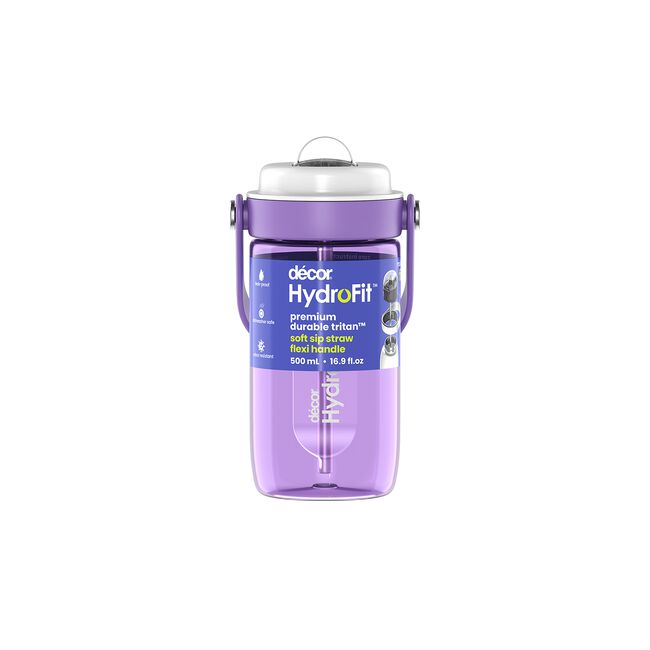 Decor Hydrofit Soft Sip 500ml Tritan Bottle