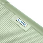 LARGE LIGHTWEIGHT HARDSHELL LUGGAGE - SAGE GREEN