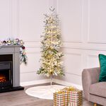 1.8M Warm White Pre-Lit Pine Needle Tree