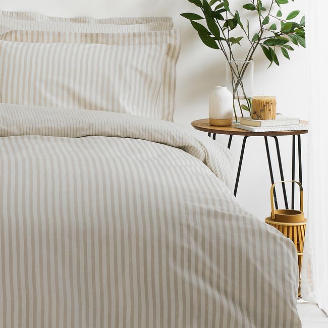 SINGLE DUVET COVER Hebden Natural