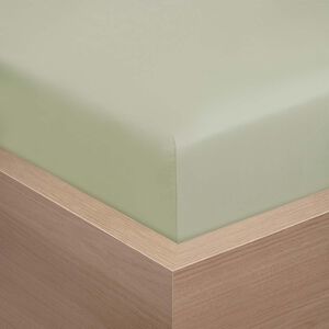 SINGLE FITTED SHEET Brushed Cotton Twill Forest