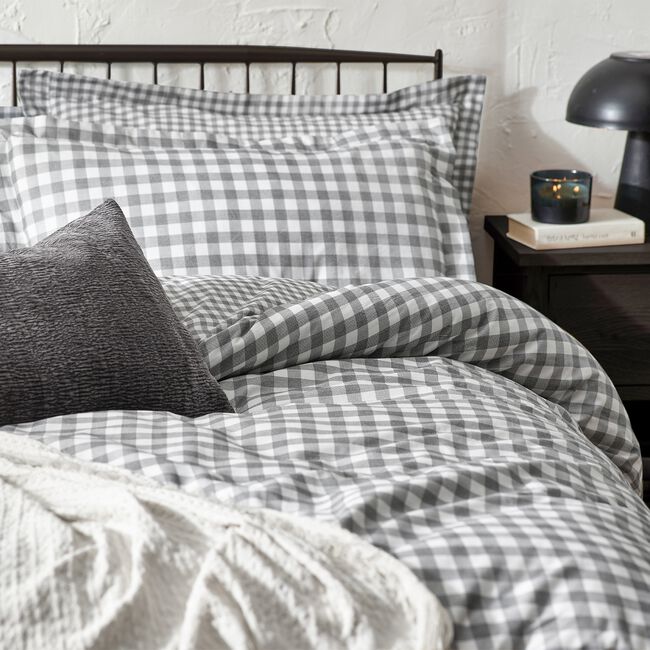 DOUBLE DUVET COVER Barton Grey