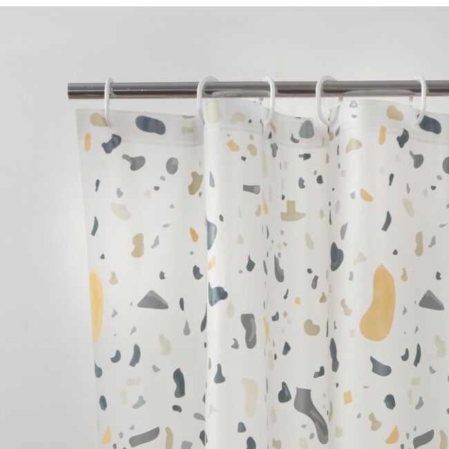 PEVA Terrazo Multi Shower Curtain