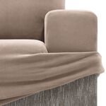 REGAL MILLS EASYSTRETCH VELVET LINEN  4 Seater Sofa Cover