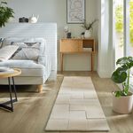 CHECKERBOARD 60x230cm Runner Natural