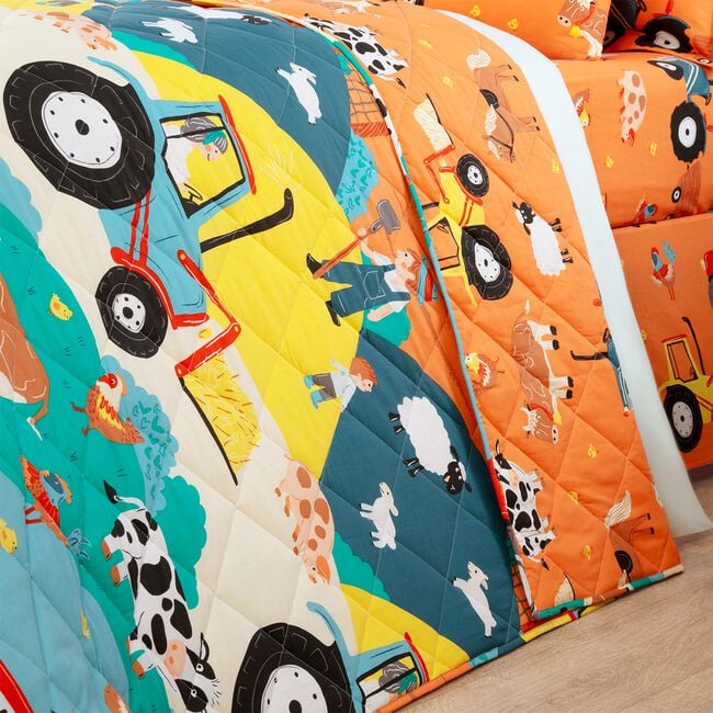 Family Farm Bedspread 200cm x 220cm