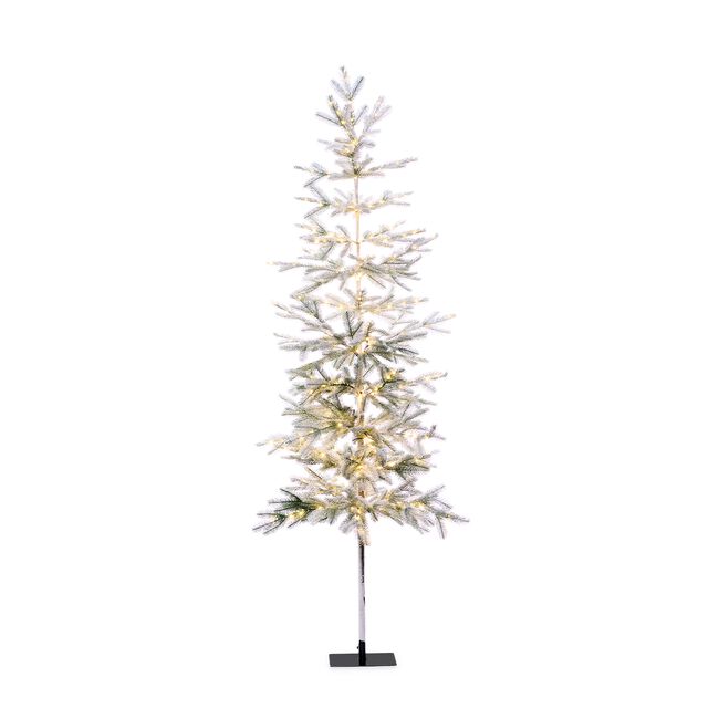 1.8M Warm White Pre-Lit Pine Needle Tree