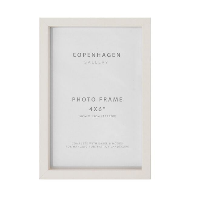 8x10''COPENHAGEN WHITE Photo Frame