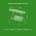 100GSM 3 Seater Swing Chair Cover 