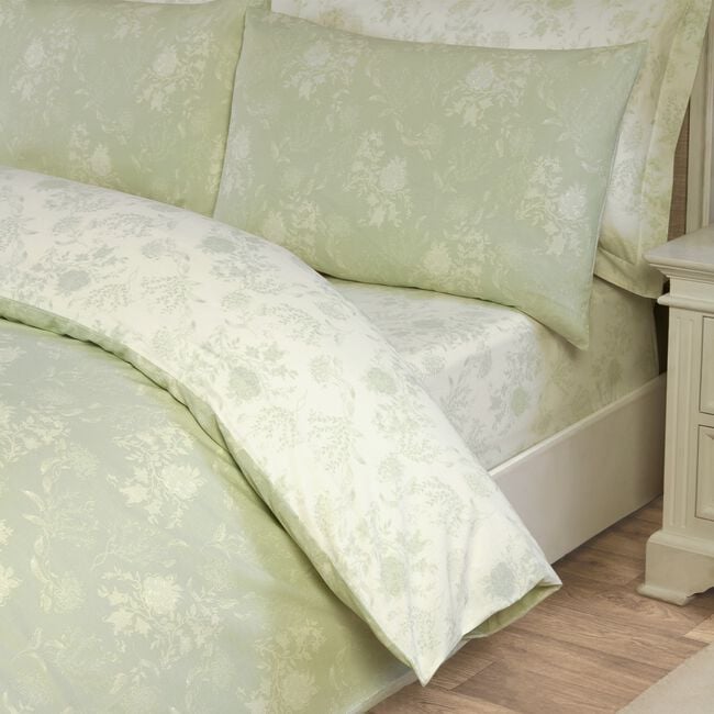 DOUBLE DUVET COVER Arabesque Sage
