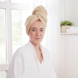 TURKISH COTTON SUPERSOFT NATURAL Hair Wrap