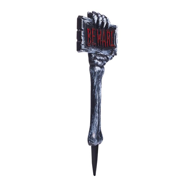 Beware Halloween Stake