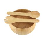 Apollo Rubberwood Salad Bowl & Servers