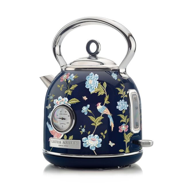 Laura Ashley Elveden Navy 1.7L Dome Kettle