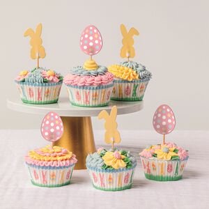 Edible Happy Easter Cupcake Kit