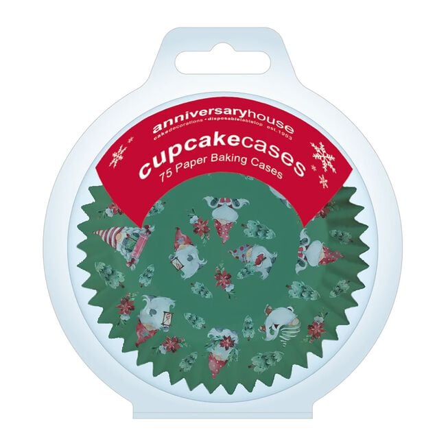 Christmas Gonk 75 Cupcake Cases