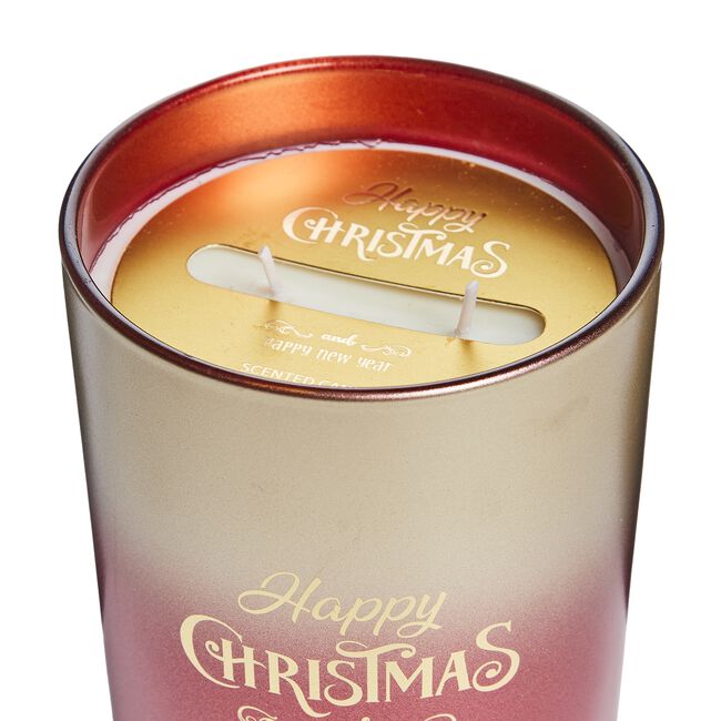 Happy Christmas Festive Spice 470g Candle