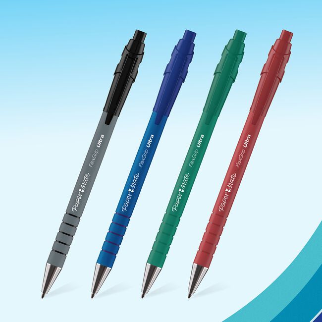 Paper Mate Blue Fleximate Pen - 5 Pack