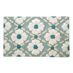 Tile Blue Bath Mat 50cm x 80cm