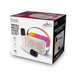 ITEK Bluetooth Light Up Karaoke Speaker