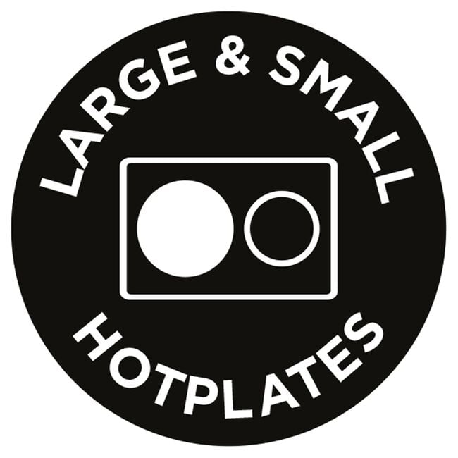 Russell Hobbs Large Hot Plate Stainless Steel Hob