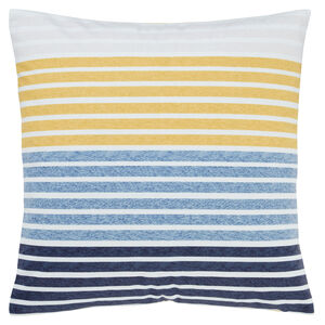 Abstract Stripe Cushion 45 x 45cm - Ochre