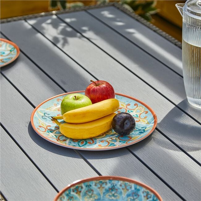 Sardinia Plastic Dinner Plate