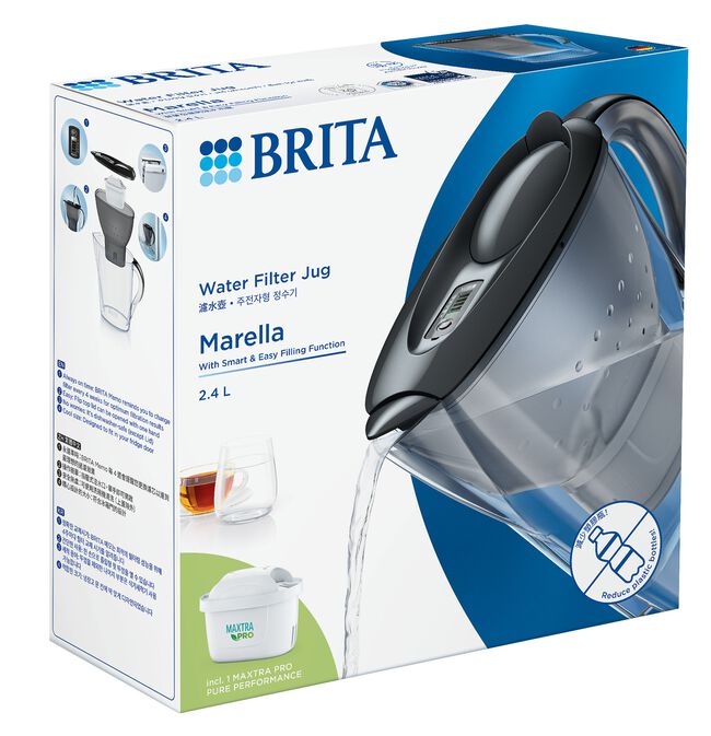 BRITA Marella MAXPRO Graphite Water Jug