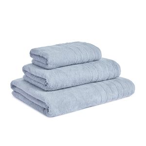  TURKISH COTTON SUPERSOFT 550GSM SILVER Bath Sheet