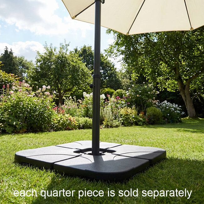 Cantilever Parasol Base Quarter Piece